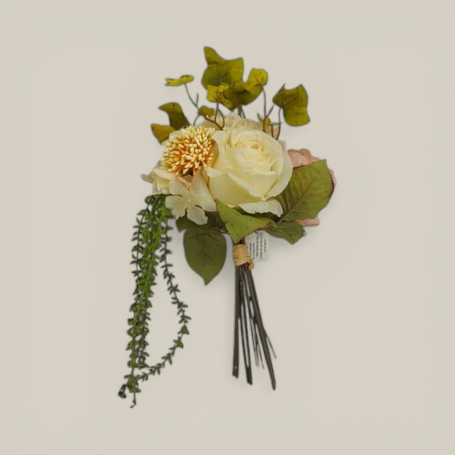 Ramo flores blancas 26 cm