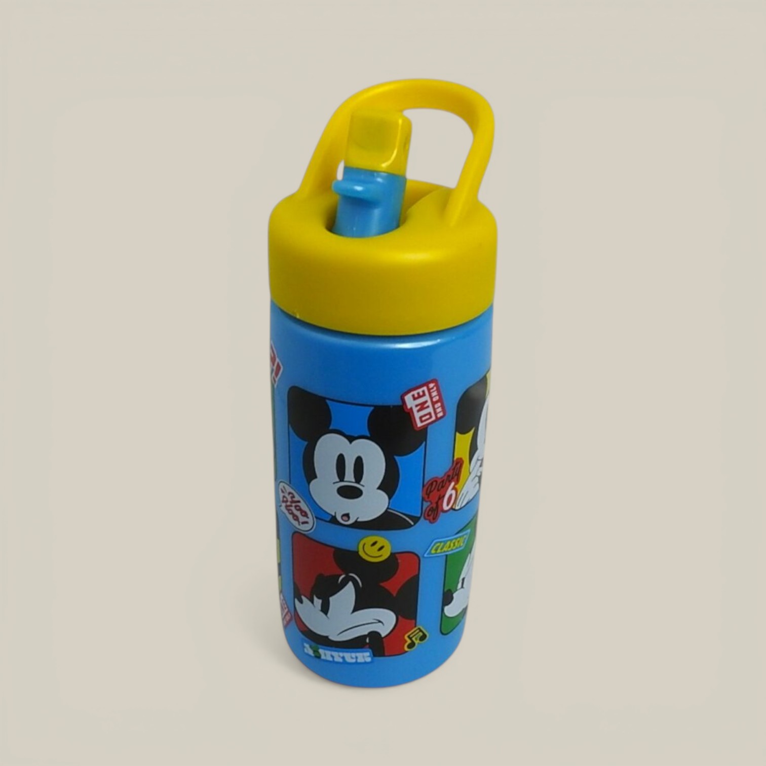 Botella mickey mouse 410ml playground sipper