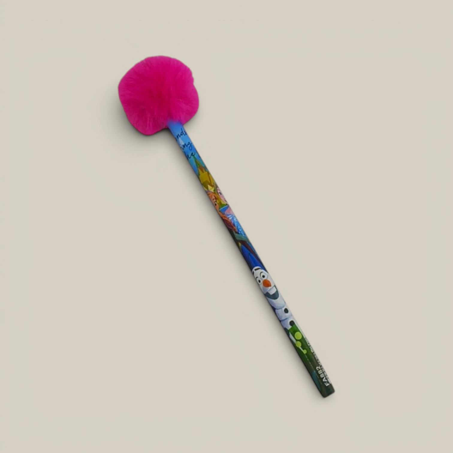 Lapiz con pluma frozen