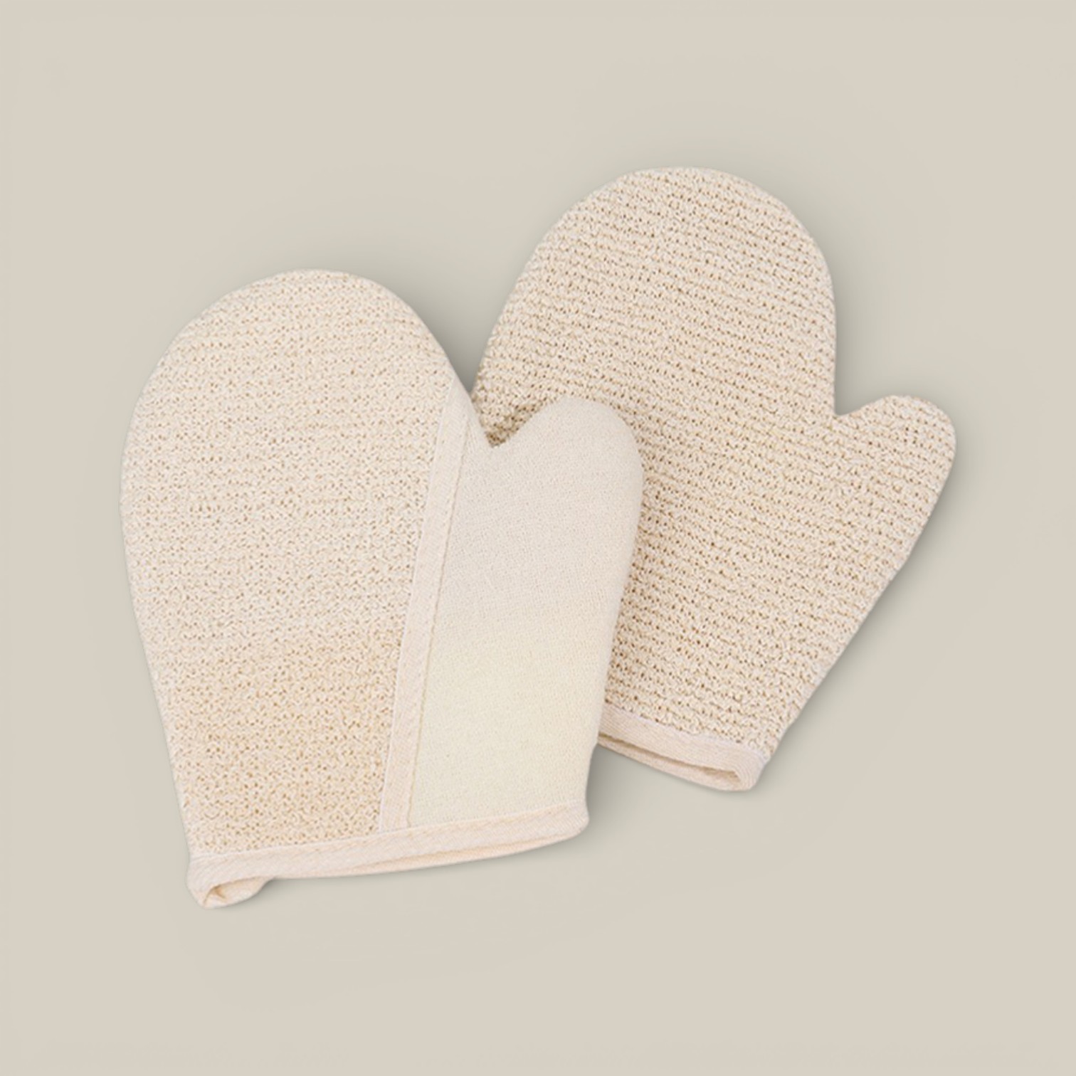 Manopla c/esponja exfoliante 18*21cm