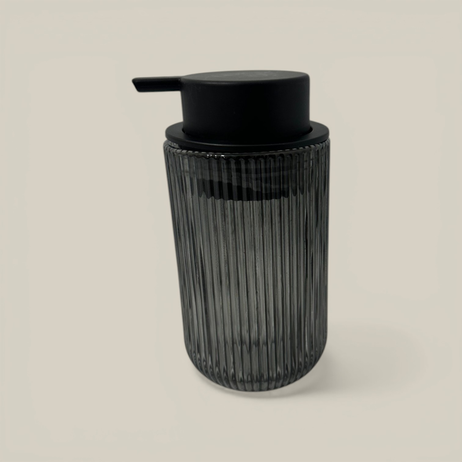 Dispenser de vidrio n.6 8*15.5cm humo