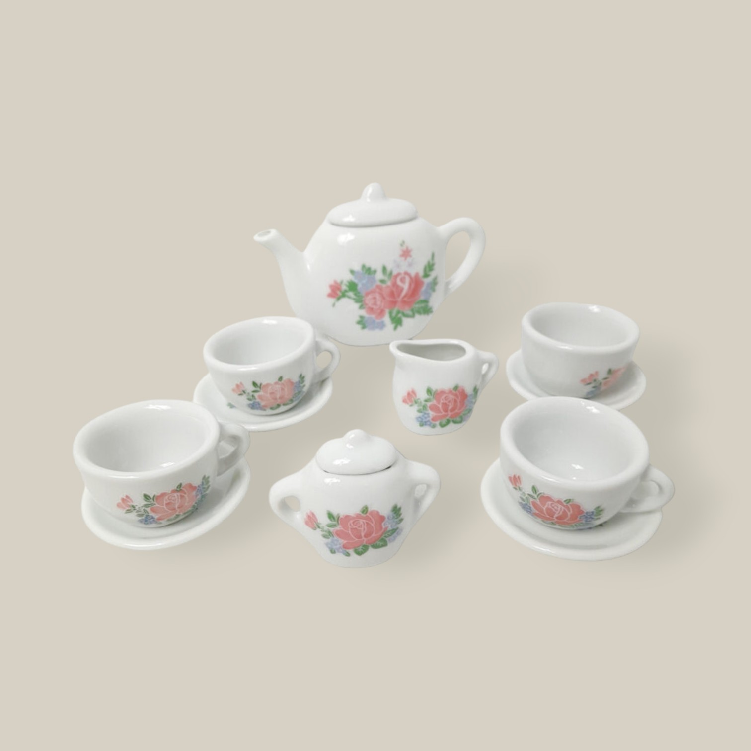 Mini Set de te de ceramica - Imagen 2