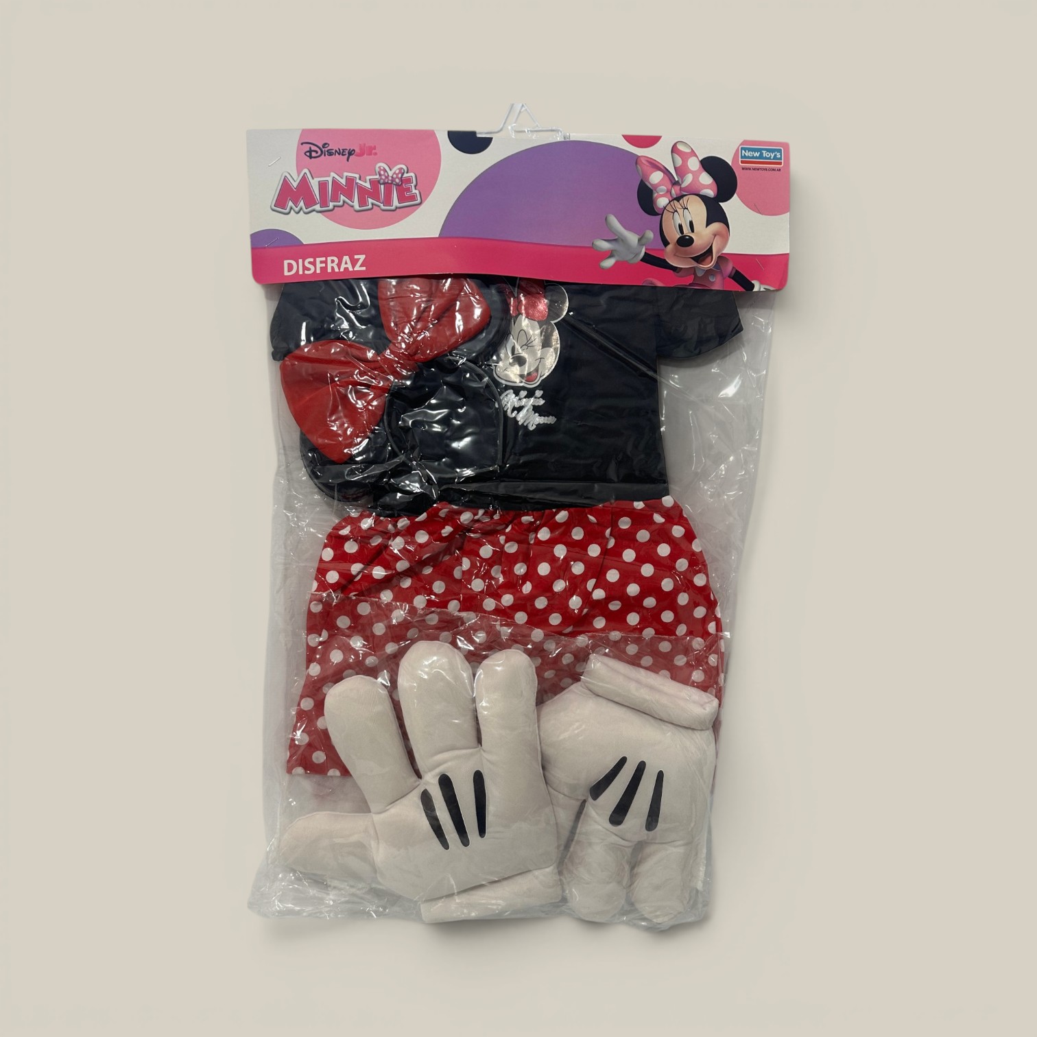 Disfraz minnie mouse talle 1