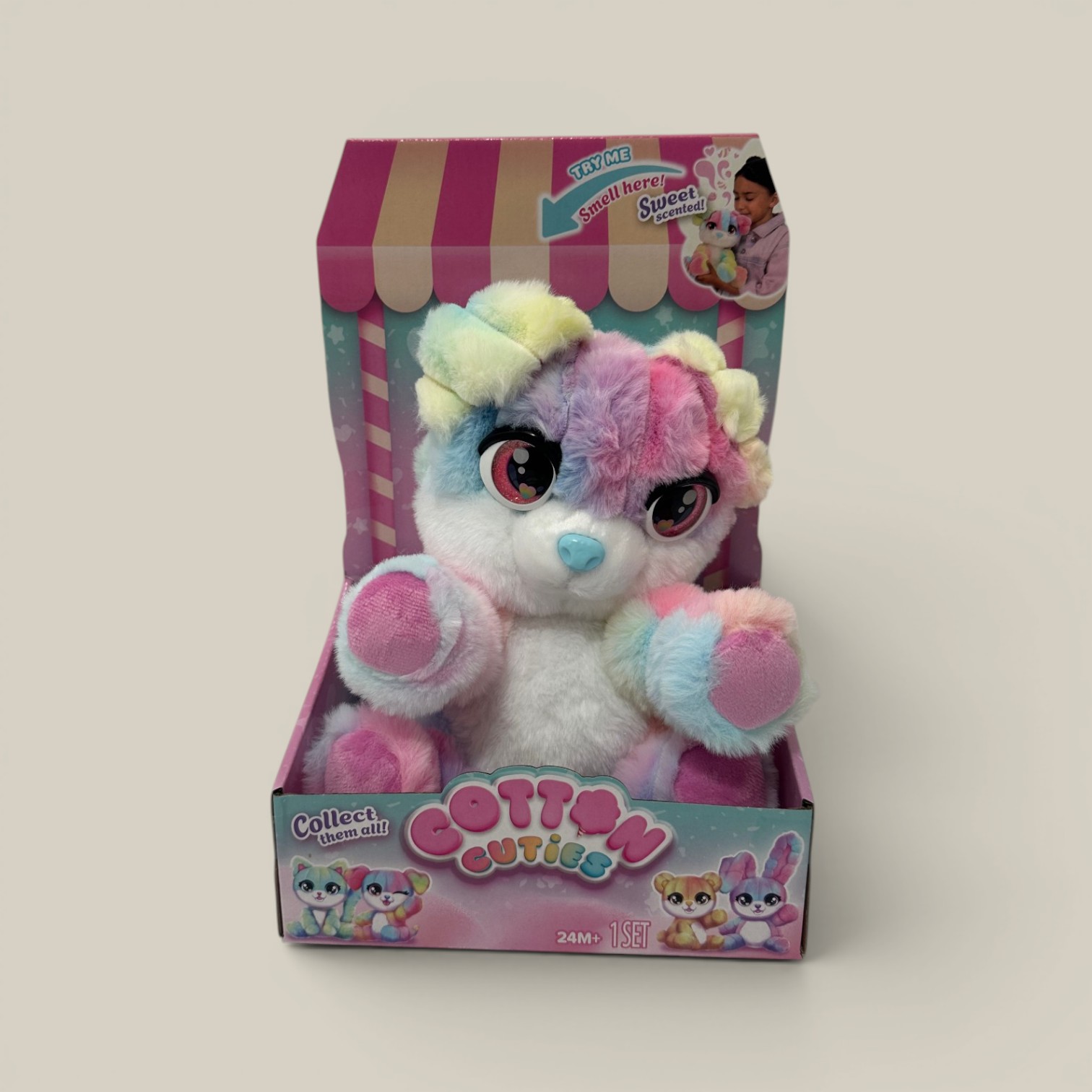 Peluche suave con perfume 30cm