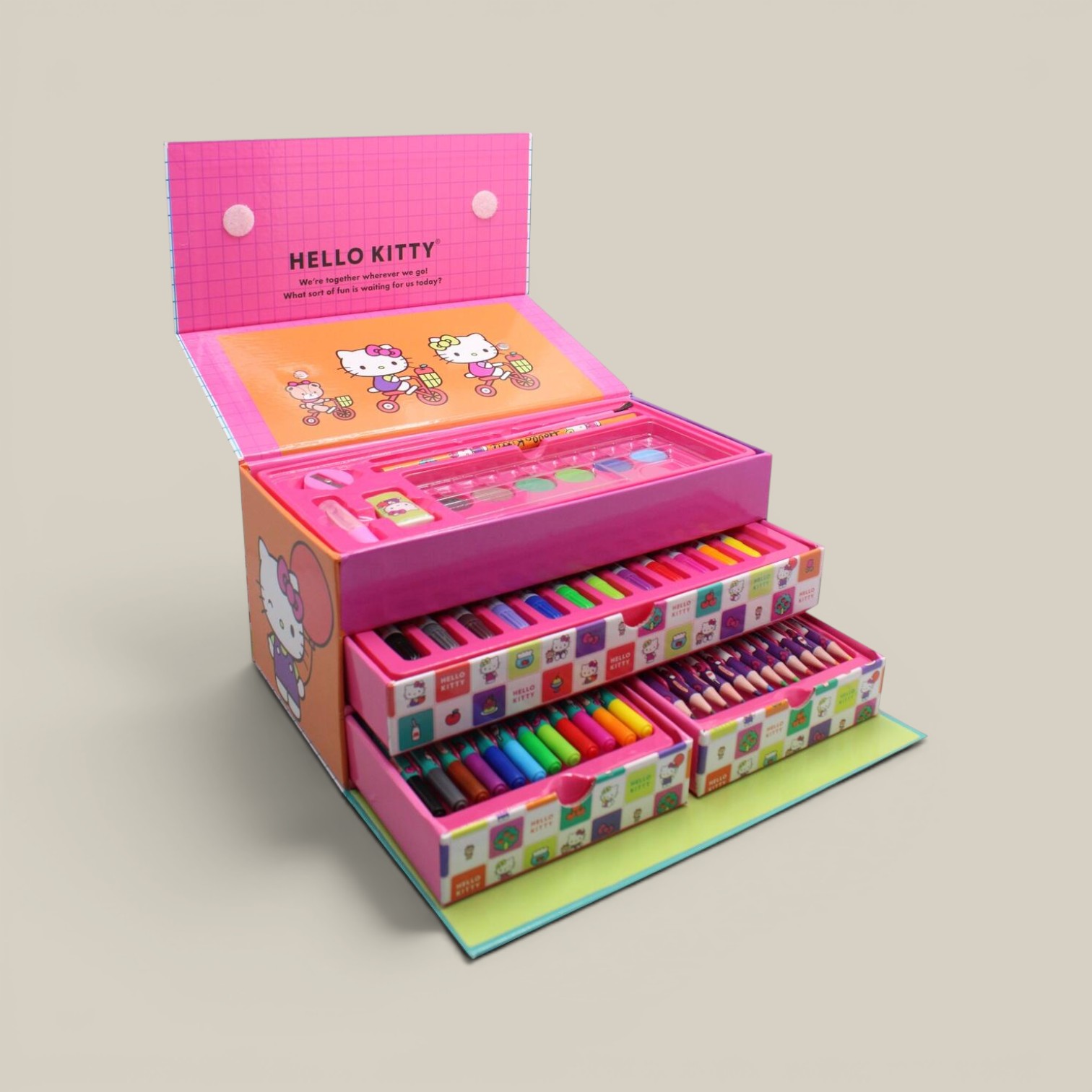 Set de arte hello kitty 54 pcs - Imagen 3