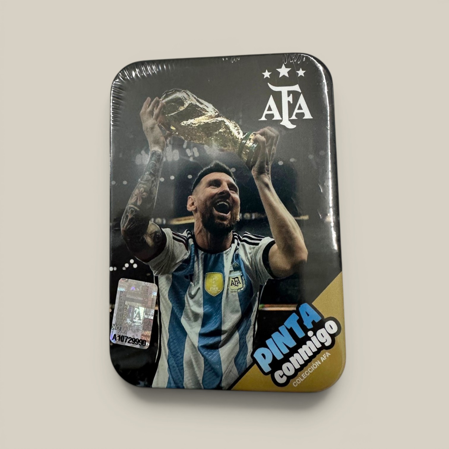 Libro pinta conmigo afa (messi copa) c/accesorios
